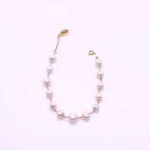 HighMaintenanceHippie Authentic Saltwater Pearl Bracelet (Gold)